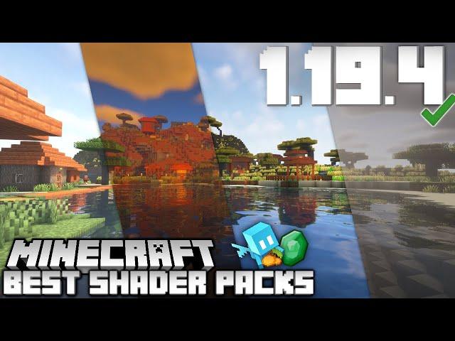 TOP 10 Best 1.19.4 Shaders for Minecraft  (How To Install Shader in 1.19.4)