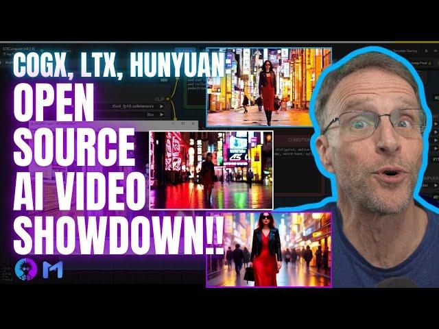 Open Source Video Showdown - LTX, CogX, HunYuan Text to Video