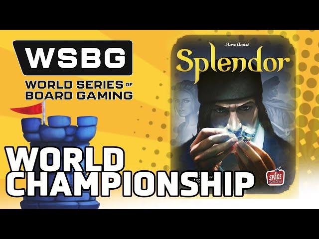 Splendor World Championship - World Series of Board Gaming 2024