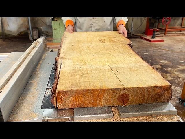 Ingenious Techniques Woodworking Workers || Rustic Large Woodworking Products Wooden Furniture