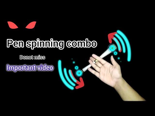 How to spin a pen mod | Double charge | Learn this tricks ||