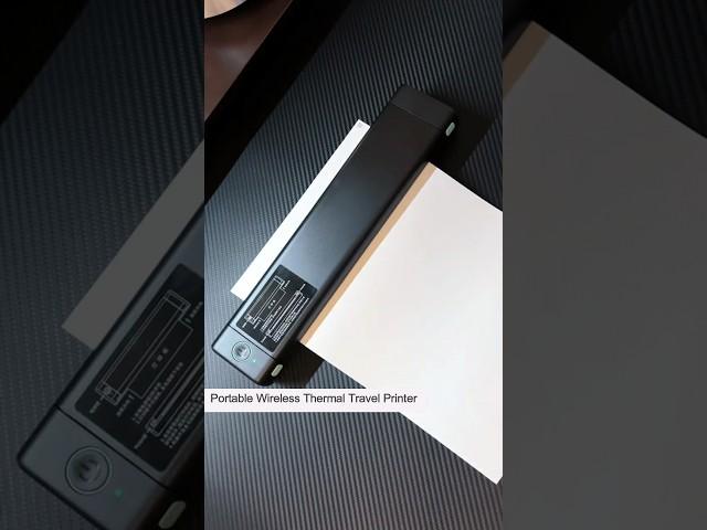 Wireless Mobile Handheld Printer For Travel | Portable Printer #shorts