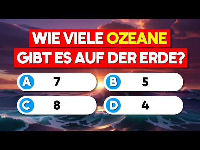 Allgemeinwissen Quiz: Kannst du alle 25 Fragen beantworten?