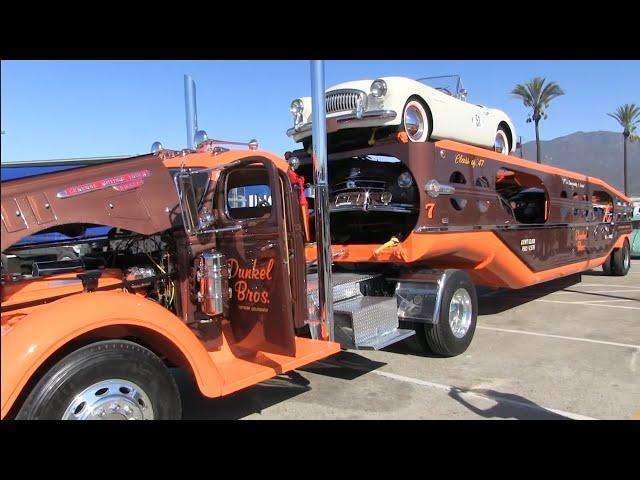 Dunkel Bros. 1949 GMC and 1947 MHS Car Hauler First Walk-Around At TFK 2013