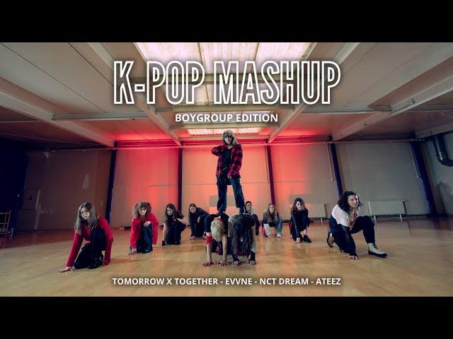 [KPOP ONE TAKE DANCE COVER] BOYGROUP MASHUP TXT - EVNNE - NCT DREAM - ATEEZ by SAEROUN Dance Crew