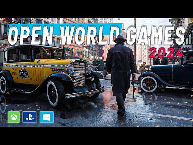 Top 10 Best OPEN WORLD Games 2024 For PC and consoles