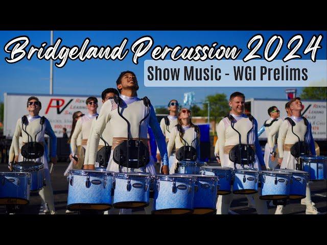 Bridgeland HS Drumline 2024 Battery Show Music || WGI Prelims