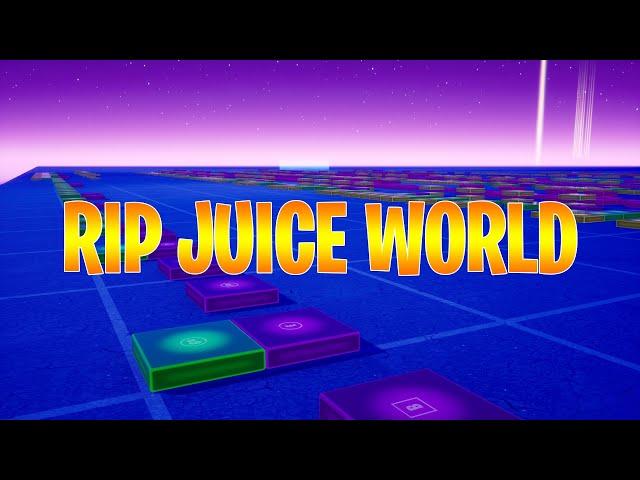 RIP Juice WRLD (Fortnite Creative Map + Code)