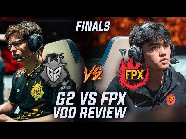 G2 vs FPX @ 2019 WORLD FINALS - It wasn't even close....