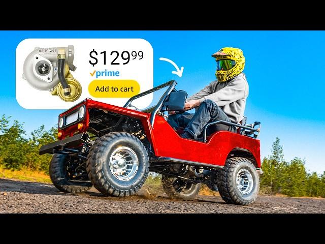 Amazon Mini Jeep gets a Turbo