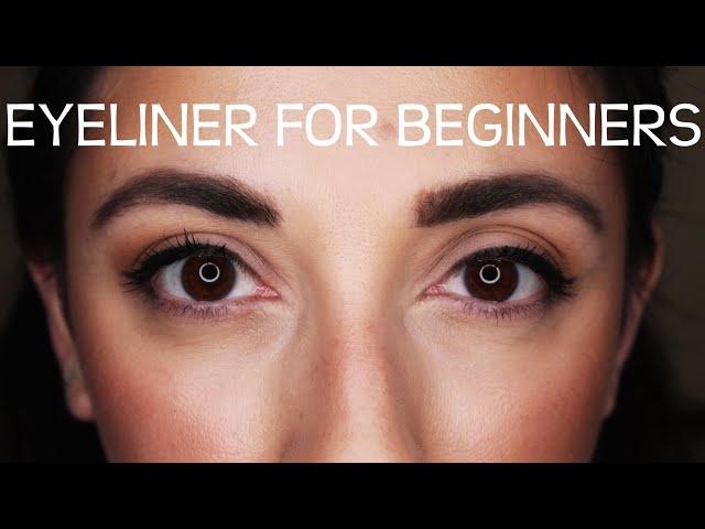 BACK TO BASICS: EYELINER FOR BEGINNERS || Valentina B Dabrowska