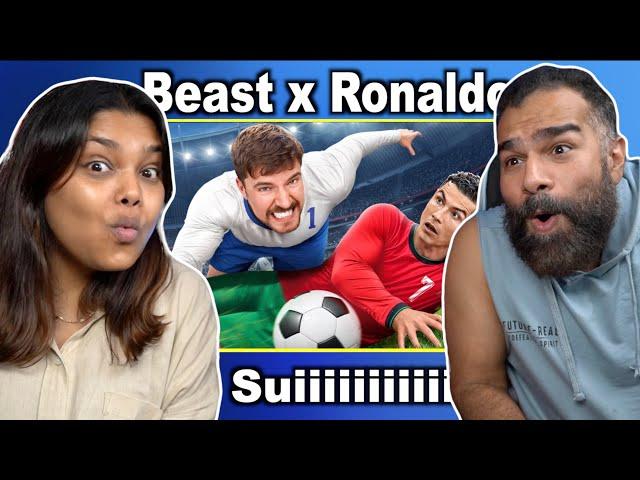 Beat Ronaldo, Win $1,000,000 | Mr beast Reaction