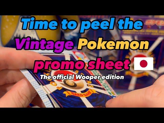 Time to peel off the rare vintage Pokemon Corocoro