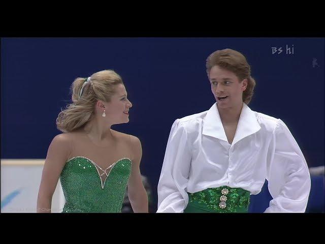 [4K60P] Shae-Lynn Bourne and Victor Kraatz 1998 Nagano Olympics - FD "Riverdance"