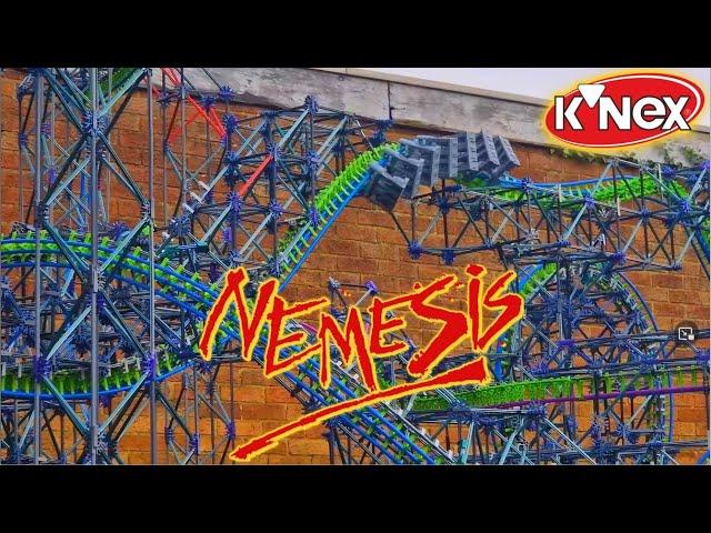 Nemesis Alton Towers K'nex Roller Coaster Re-Creation! #knex