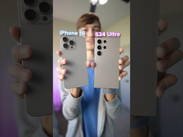 ULTIMATE comparison iPhone 16 Pro Max vs Galaxy S24 Ultra