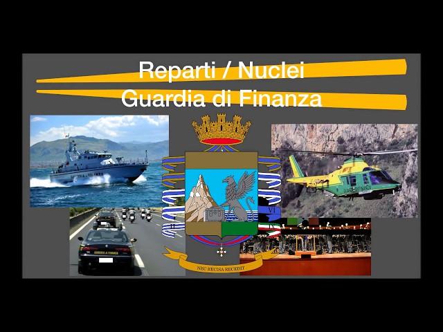 Reparti / Nuclei Guardia di Finanza