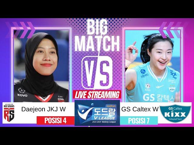 GS CALTEX VS REDSPARKS || KOREAN V-LEAGUE 2024/2025