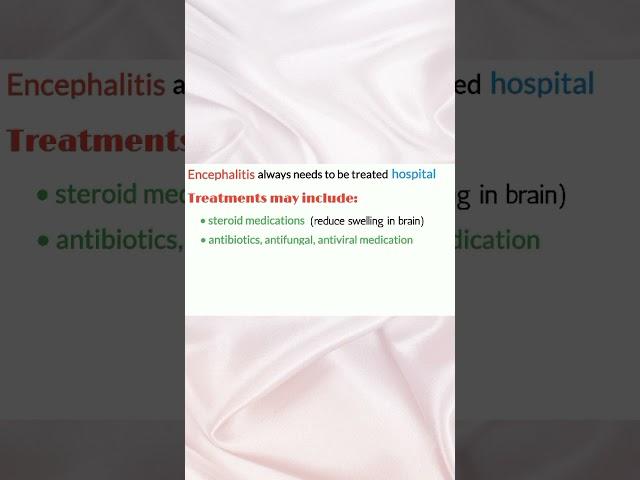 Treatment of Encephalitis, Encephalitis Treatment, Youtube Shorts, Medical Shorts