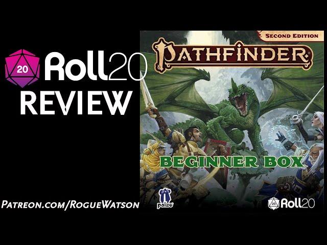 Roll20 Review - Pathfinder Second Edition Beginner Box