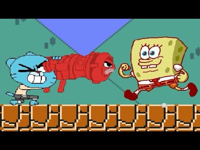 Funny mugen Gumball vs. MUGEN Characters! 2 | FUNNY GAMING