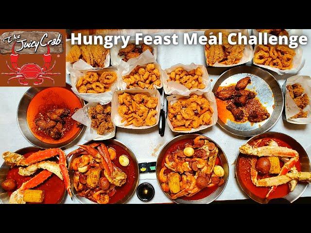 $147 The Juicy Crab Hungry Feast Meal Challenge with Notorious B.O.B.