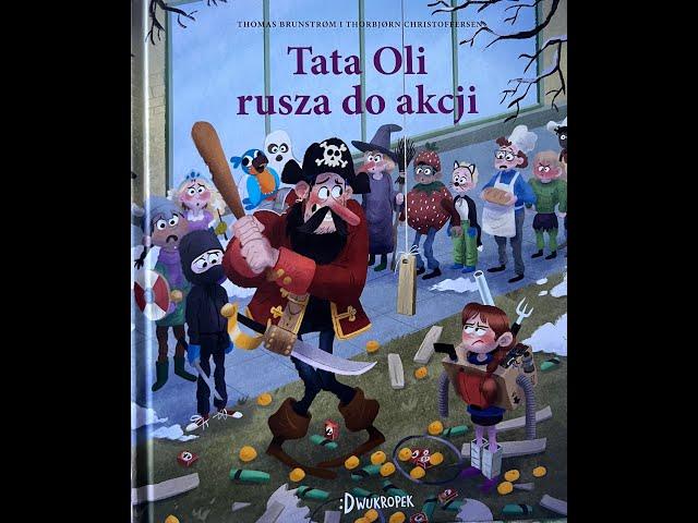 "Тато Олі починає діяти" Т. Брюнстрьом. малюнки Т. Крістофферсен