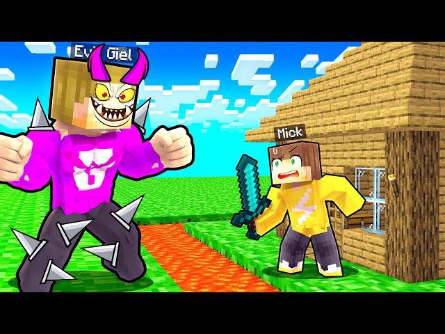 Gemene Giel VS Veilig Huis (Minecraft Survival)