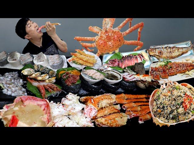 Order King Crab and You Can Have Unlimited Refills of a Whole Seafood Set!