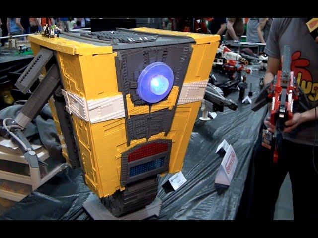 LEGO Borderlands Claptrap CL4P TP – Brickworld Chicago 2015