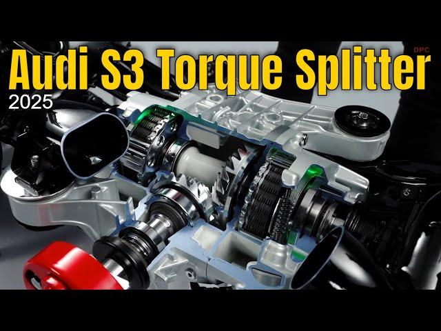 2025 Audi S3 Torque Splitter Explained