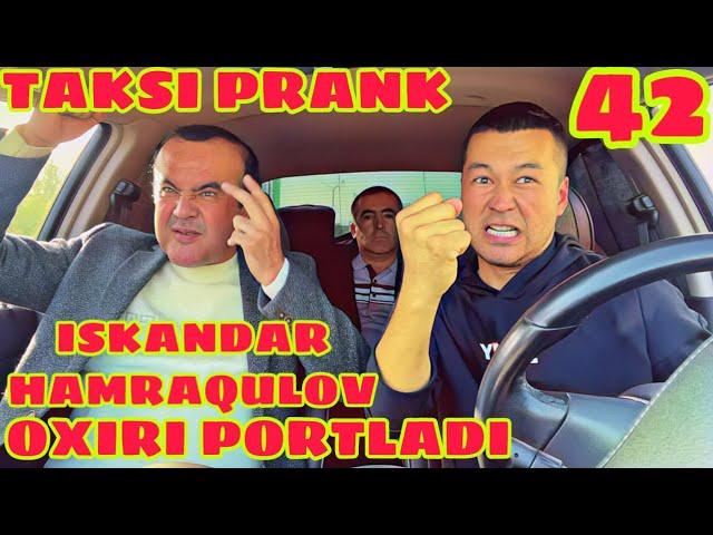 TAKSIDA PRANK#42-SONI NAMANGANDAQIZIQCHI ISKANDAR HAMROQULOV BILAN BO’LDI