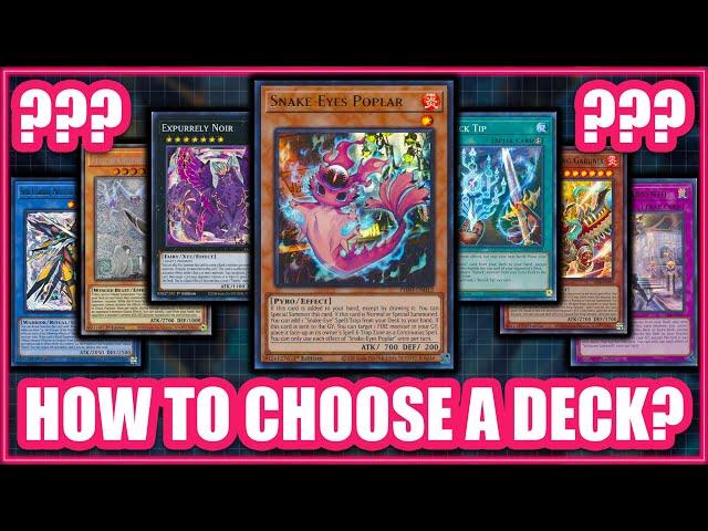 Which Yugioh Deck Is For You? | What Deck is Best For a New Player?