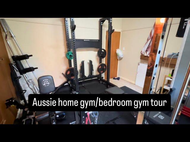 Australian compact home gym/bedroom gym tour | Home Gym Australia