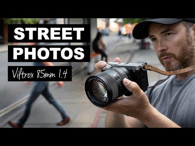 8 Hours of Street Photography with NEW Viltrox 85mm 1.4