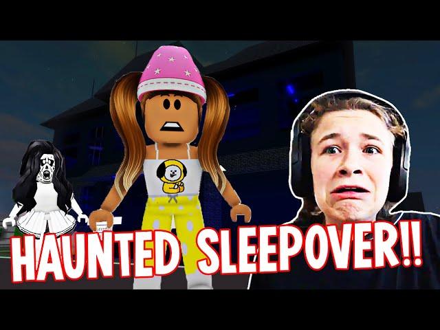 CRAZY SLEEPOVER!! (BIG MISTAKE) **BROOKHAVEN ROLEPLAY** | JKREW GAMING