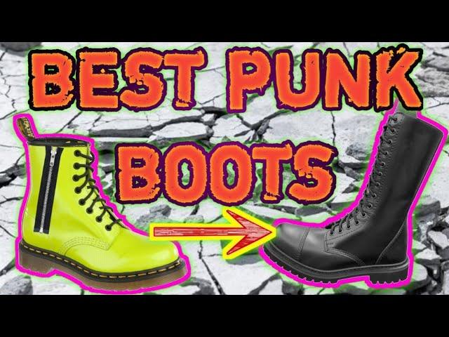 BEST PUNK BOOTS! (Ranking Boot Brands)