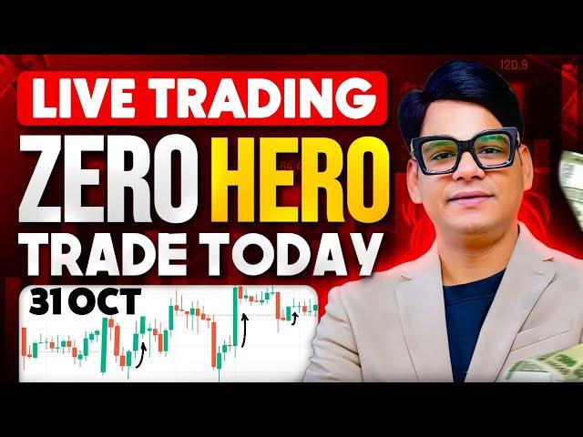 31 Oct  Nifty zero hero live trading, bank nifty trading #optionstrading #trading #livetrading