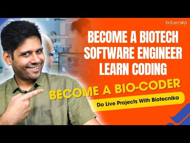 Become a Biotech Software Engineer | Learn Coding | Work On Real Time Projects #coding #biotech