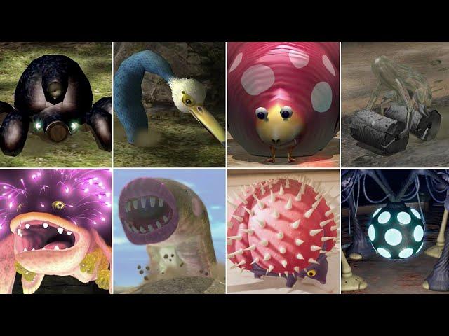 Pikmin 1, 2, 3 & 4 - All Bosses (No Deaths)