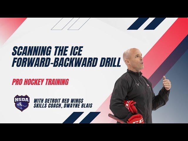 Scanning the Ice - Forward Backward Drill: PRO HOCKEY TRAINING