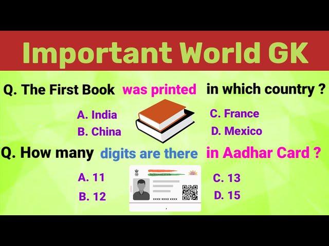 50 Indian GK Question and answers in English/MCQ GK/ObjectivGK/ @https://youtube.com/@RSGK1/india GK