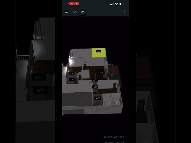 Home Assistant 3D Floorplan #homeassistant #smarthome #automation