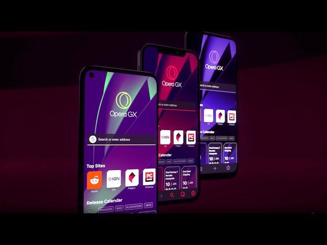 Have you tried the first mobile browser for gamers? | Opera GX mobile