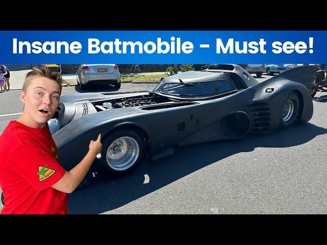 Mind-Blowing 1989 Chev BATMOBILE Replica with HUGE V8. In Australia.