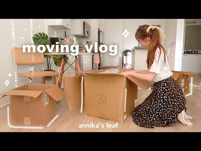 my living alone era begins!  moving into my new LA apartment, empty apartment tour, life updates