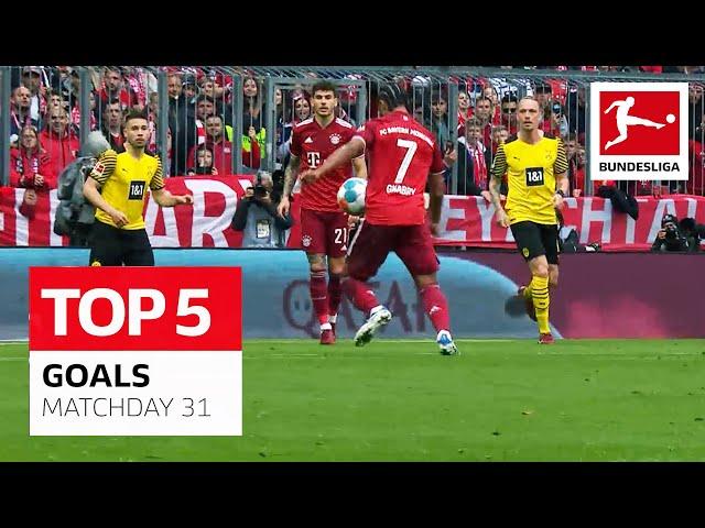 Top 5 Goals Matchday 31 - Gnabry, Belfodil & More