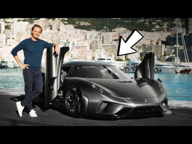 Koenigsegg Regera on Monaco GP Track! | Nico Rosberg