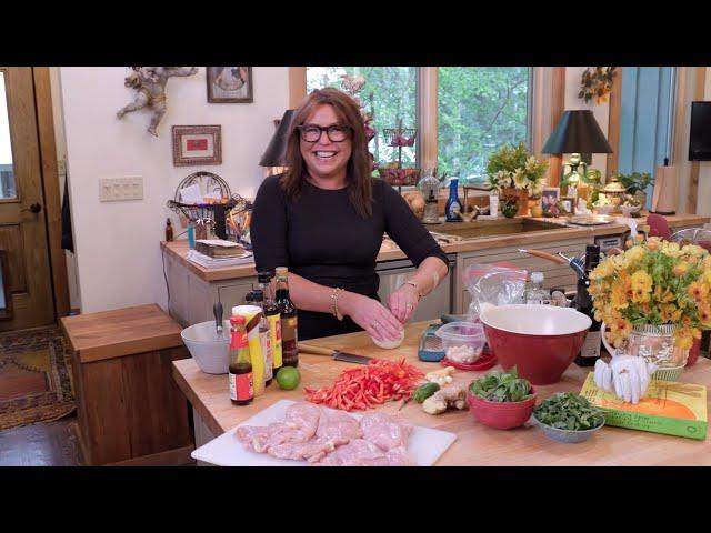 Rachael Ray Meals In Minutes  Thai Chicken with Sweet and Hot Peppers