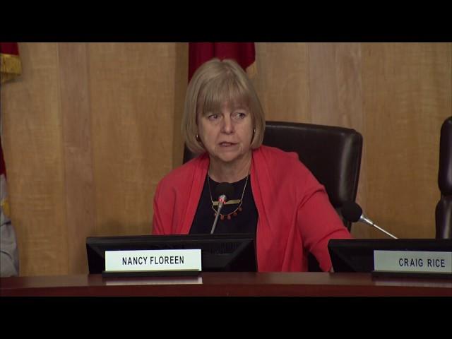 Councilmember Nancy Floreen's Comments on the County’s Fiscal Year 2018 Operating Budget